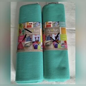 🎨 Oly*Fun Multi-Purpose Craft Fabric – 2 Rolls 3 Yards Each Sea Green, TM3